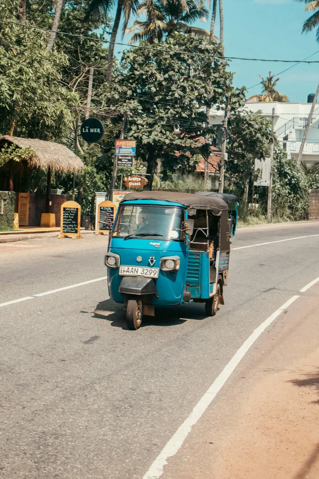 On the road in Sri Lanka